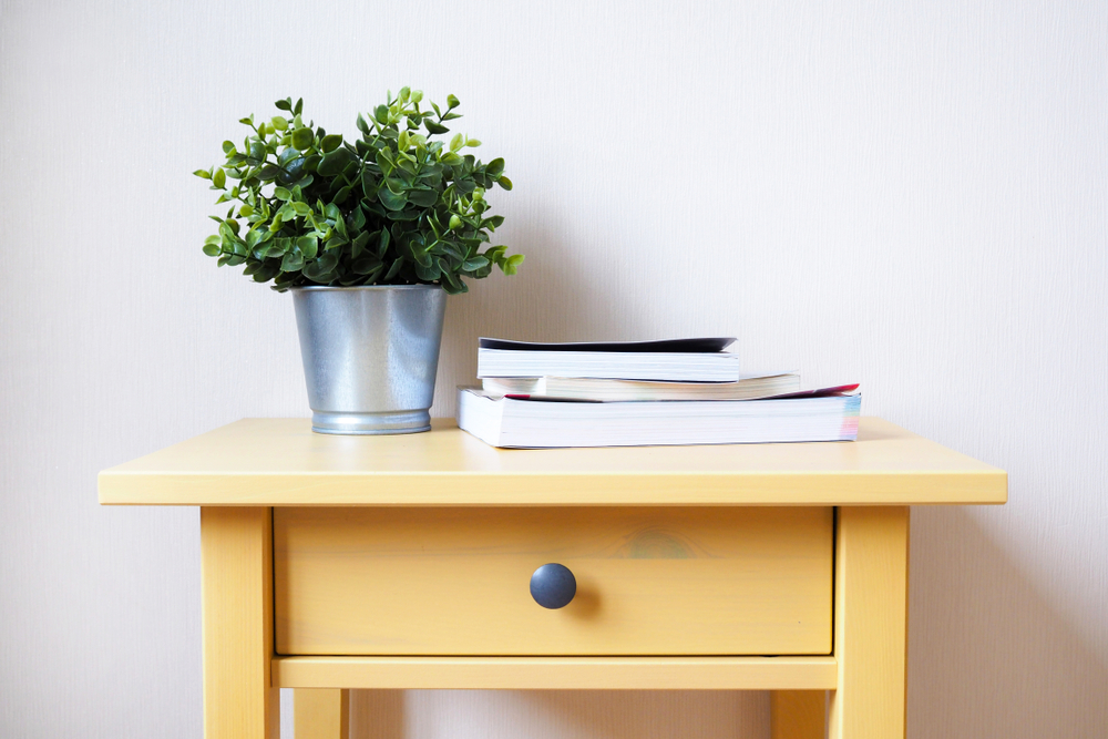 fabriquer table chevet en bois