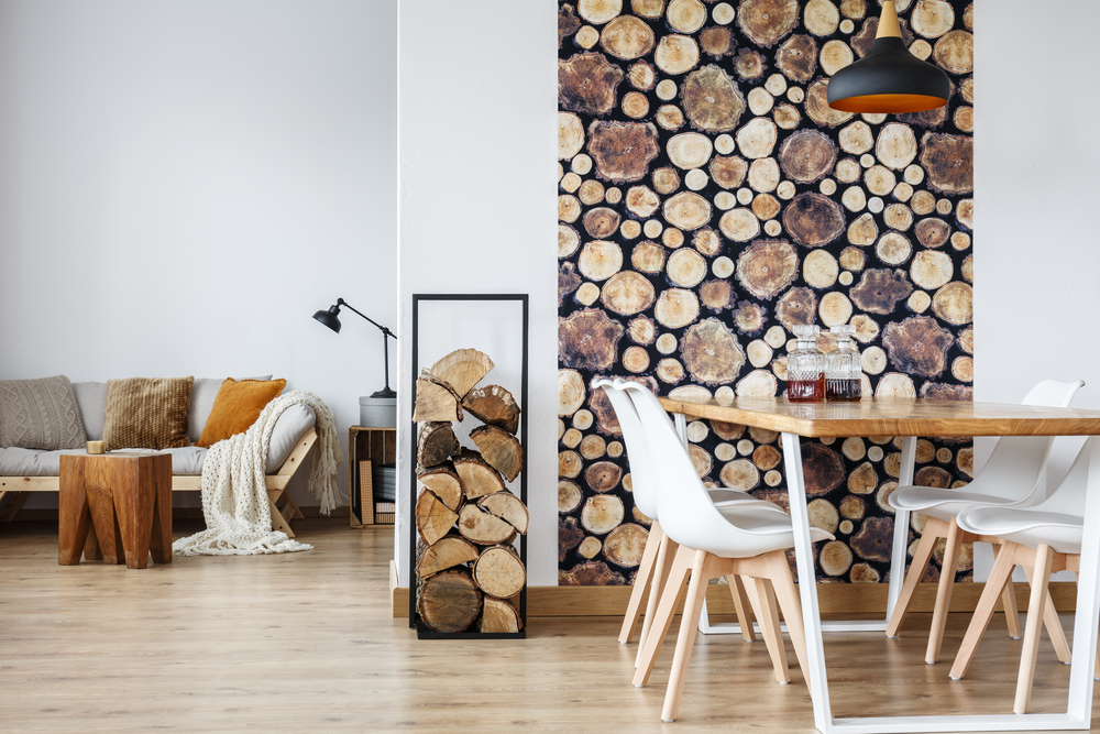 réchauffer l'ambiance intérieure meubles en bois